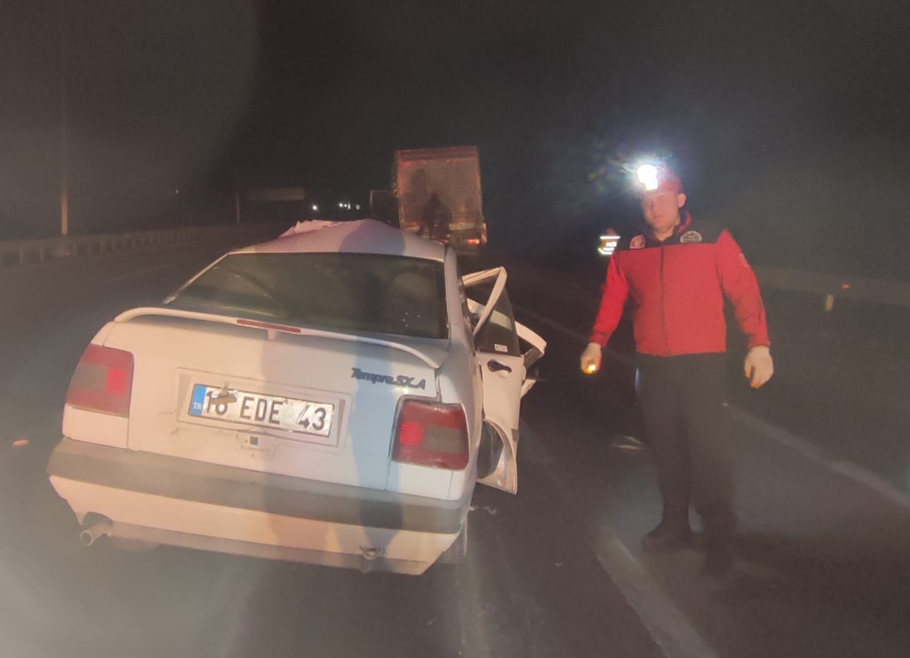 Susurluk'ta feci kaza 1 ölü