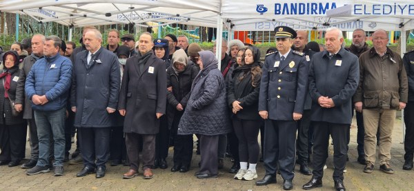 Polis Memuru Murat Saçan için tören düzenlendi