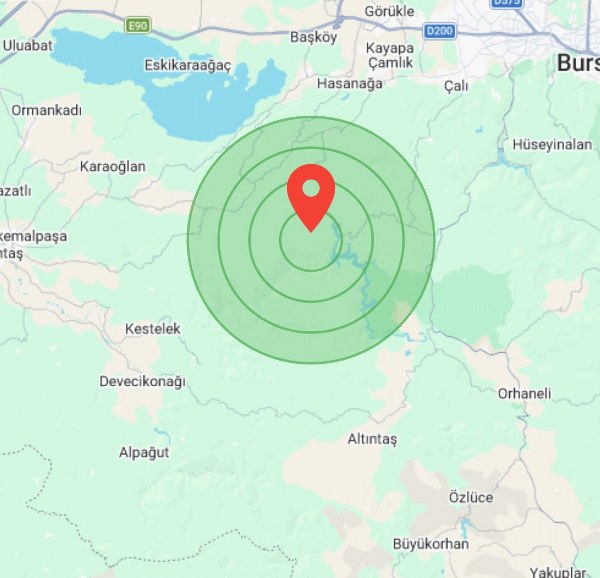 Sondakika Mustafa Kemalpaşa'da Deprem