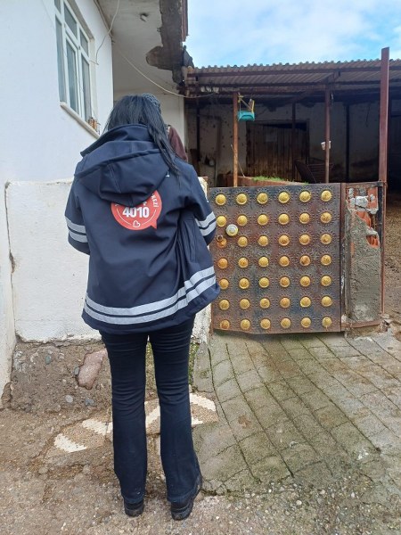 Balıkesir'de 1133 Mahallede Kapı Kapı Hizmet