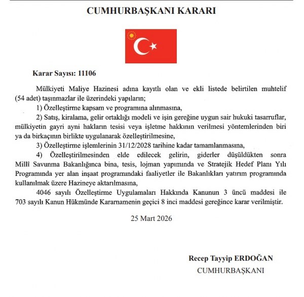 Bandırma General Balcı Çamlığı Satışa Çıkkarıldı