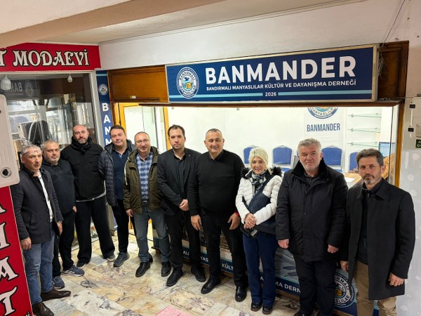 Bandırmalı Manyaslılar Derneği Mülkübey İşhanında
