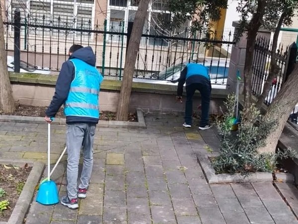 Hükümlülerden Oluşan Mobil Ekip Sahada