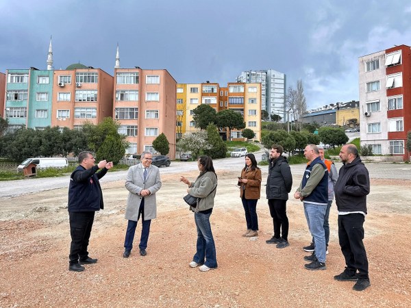 Bandırma'da Başkan Mirza saha incelemelerine başladı