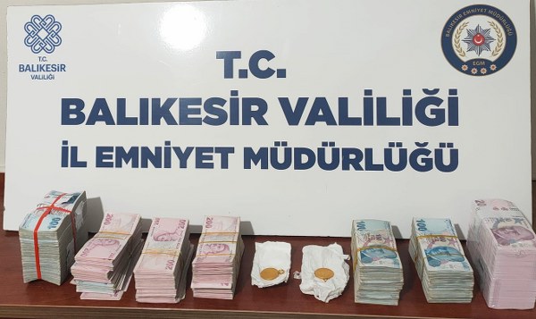 Bandırma'da sahte altın operasyonu 2 tutuklama
