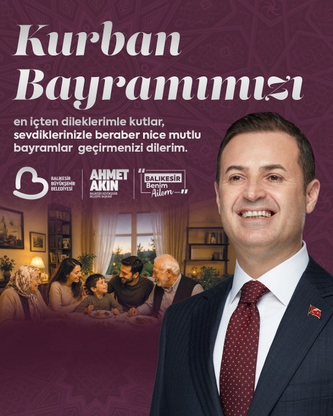 Akın “Bayramlar Gönüllerin Birleştiği Günlerdir”